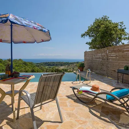 David's - Private Pool & Scenic Surroundings Вилла Василикос